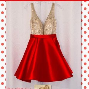Homecoming Dress Red
